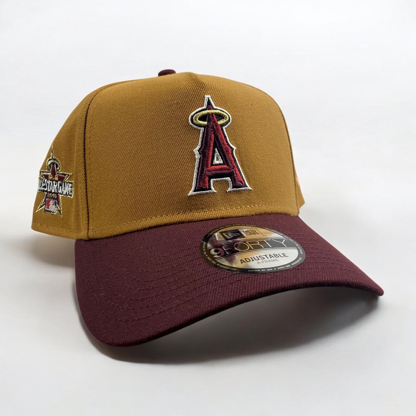 Los Angeles Angels All Star Game 2016 Cafe/Guinda 9FORTY A-Frame Snapback