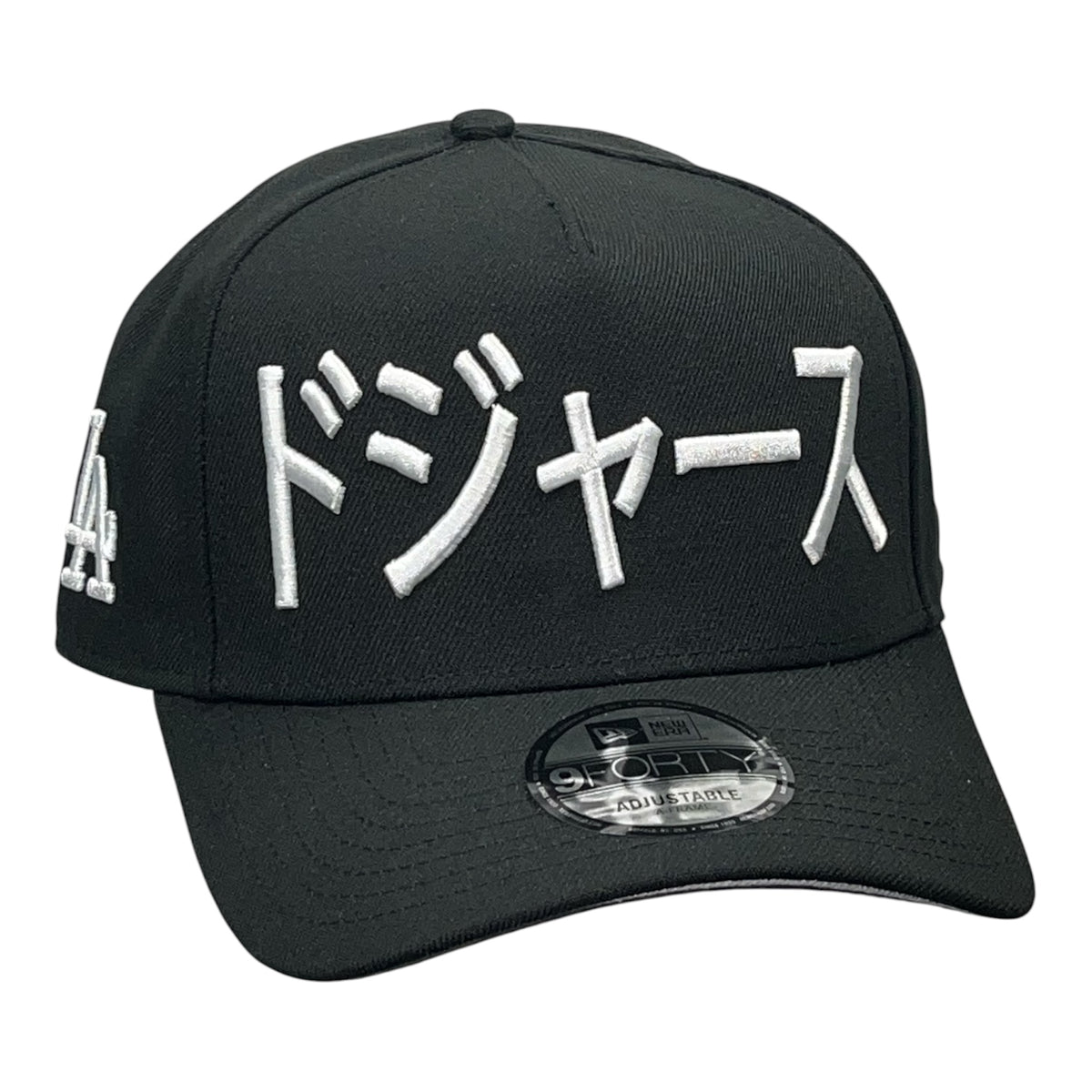 Los Angeles Dodgers Kanji Negra/Blanco 9FORTY A Frame Snapback
