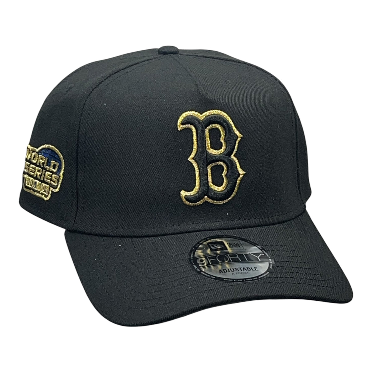 Boston Red Sox World Series 2004 Negra/Dorado 9FORTY A Frame Snapback