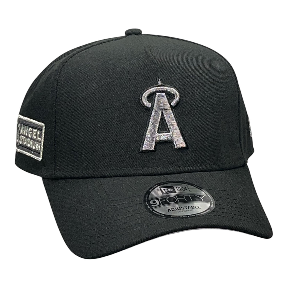 Los Angeles Angels Angels Stadium Negra/Gris 9FORTY A Frame Snapback
