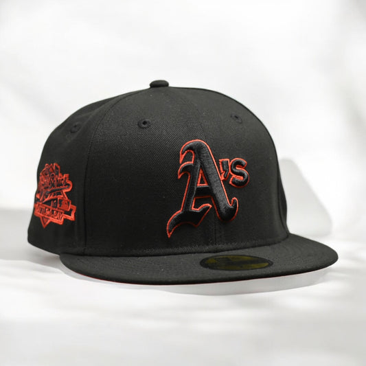 Oakland Athletics 1989 World Series Battle Of The Bay Negra/Rojo