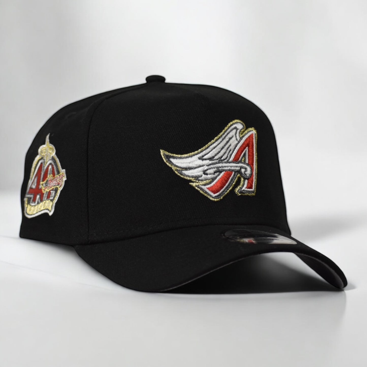 Anaheim Angels 40th Anniversary Gold Edition 9Forty A Frame Snapback