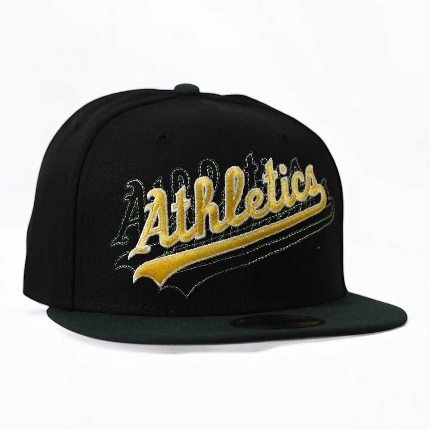 Oakland Athletics Shadow Stitch