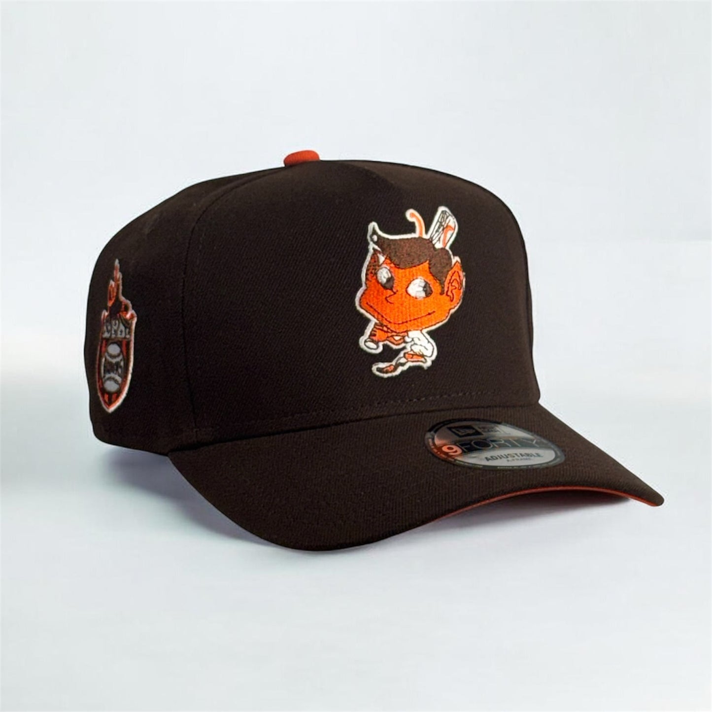 St. Louis Browns Side Patch Cafe 9FORTY A-Frame Snapback