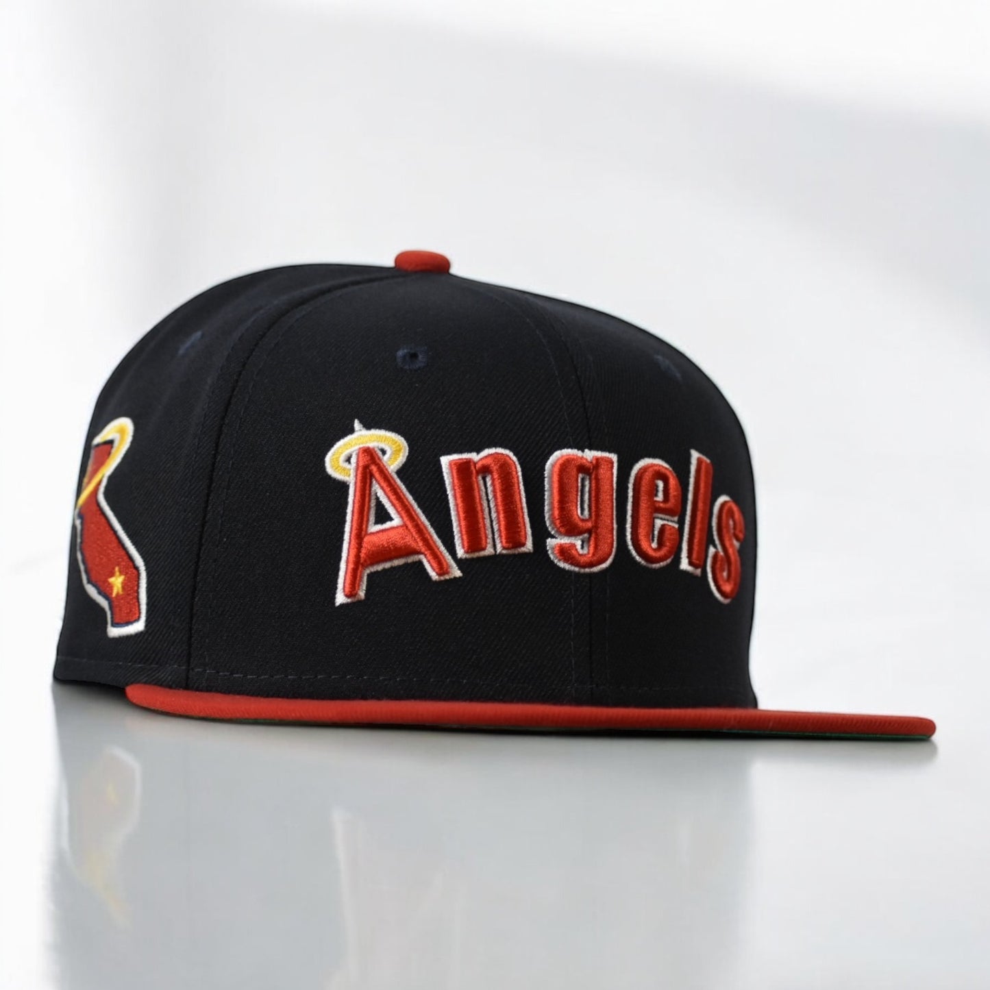 California Angels Retro Script Two Tone Throwback Edition