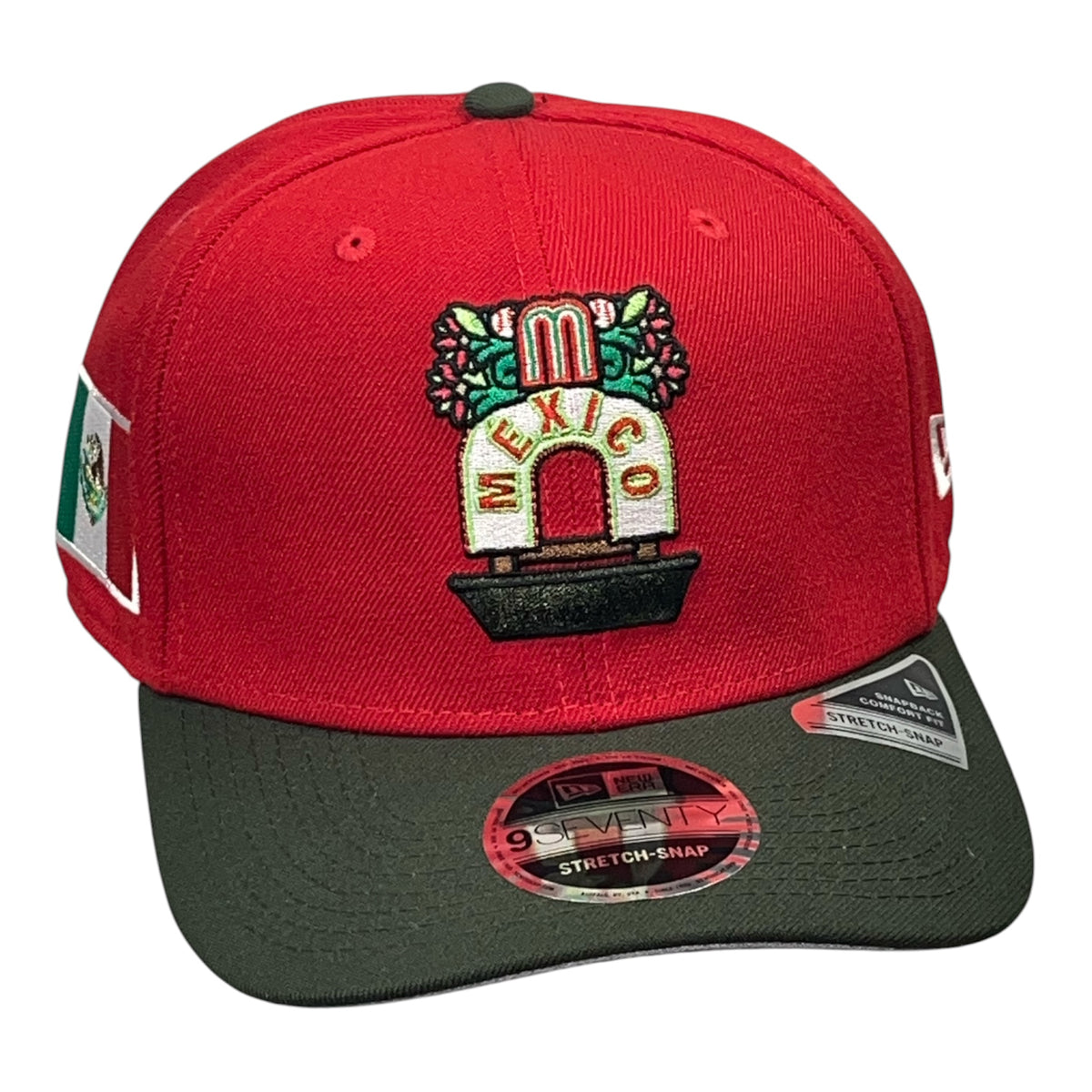 Mexico Trajinera Roja/Verde 9SEVENTY Snapback