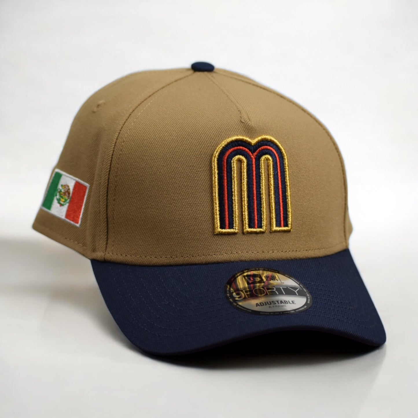 Mexico 9FORTY A-Frame Snapback Café/Azul
