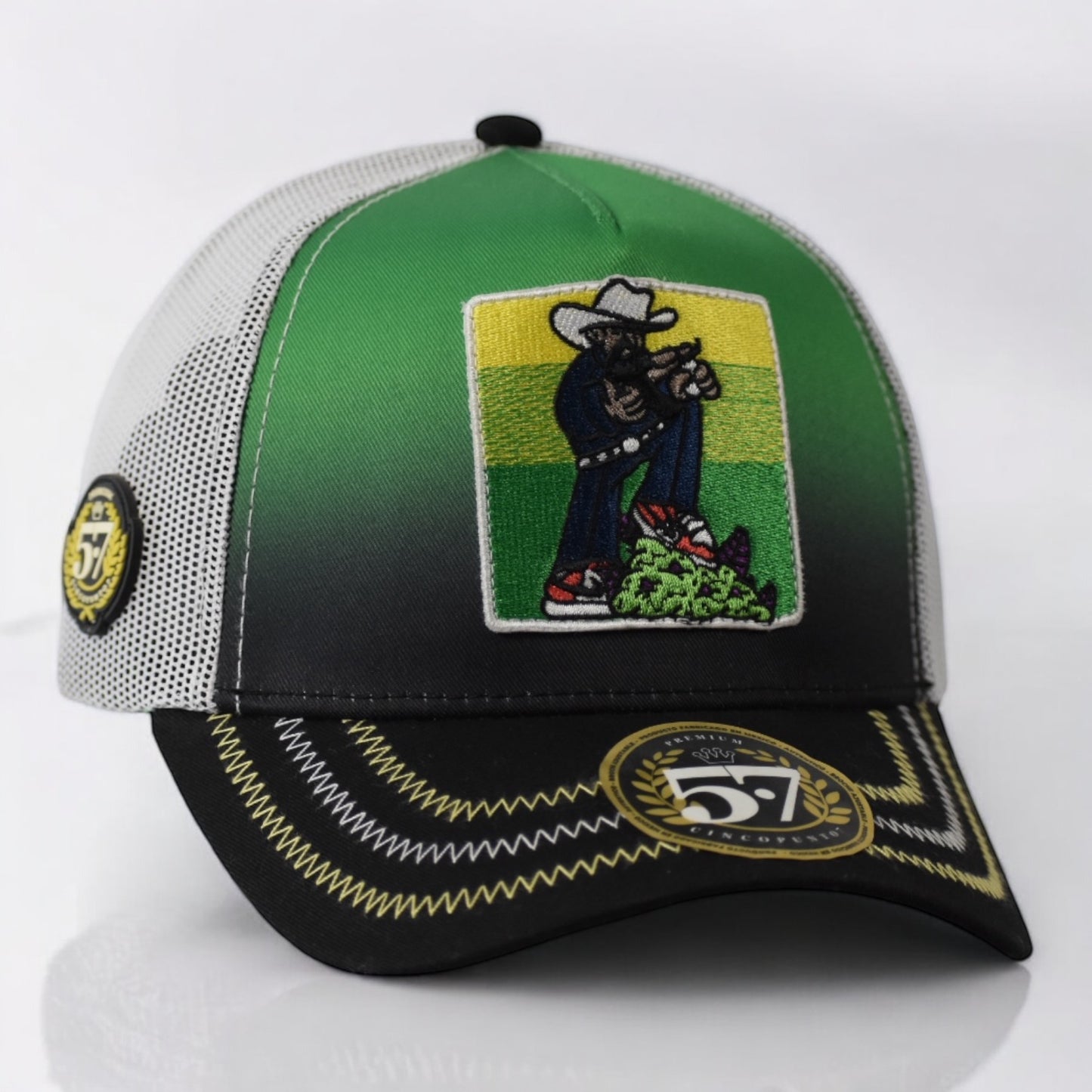 Gorra 5.7 Ranchero Weed Malla