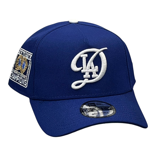 Los Angeles Dodgers Back to Back Champions 2024/2025 9FORTY A Frame Snapback