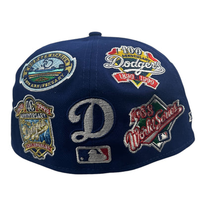 Los Angeles Dodgers All Over Team Azul
