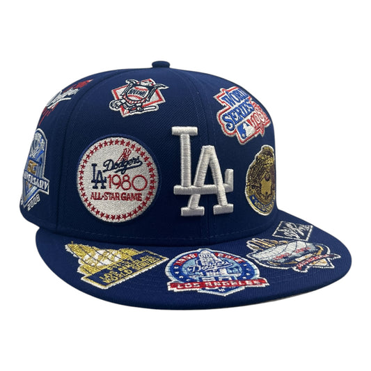 Los Angeles Dodgers All Over Team Azul