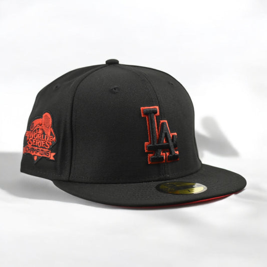 Los Angeles Dodgers World Series Champions 2024 Negra/Rojo