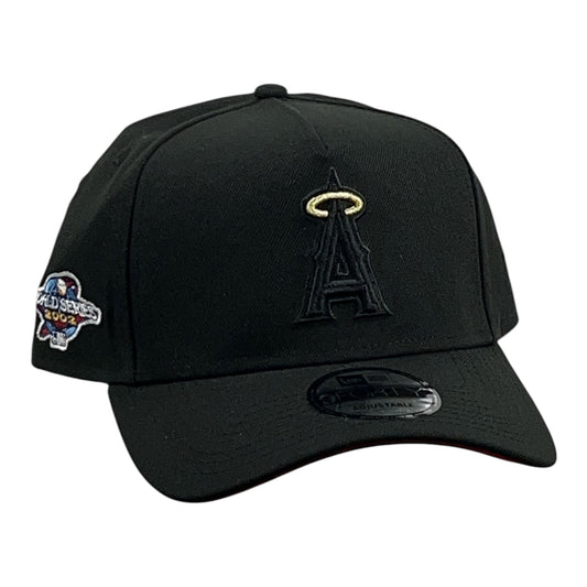 Los Angeles Angels World Series 2002 Negro/Dorado 9FORTY A Frame Snapback