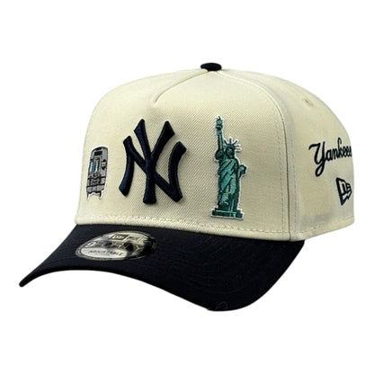 New York Yankees Chrome City Icons World Series 2009 9FORTY A-Frame Snapback