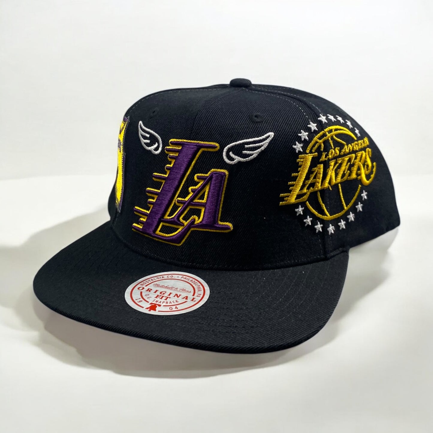Los Angeles Lakers LA Snapback Negra