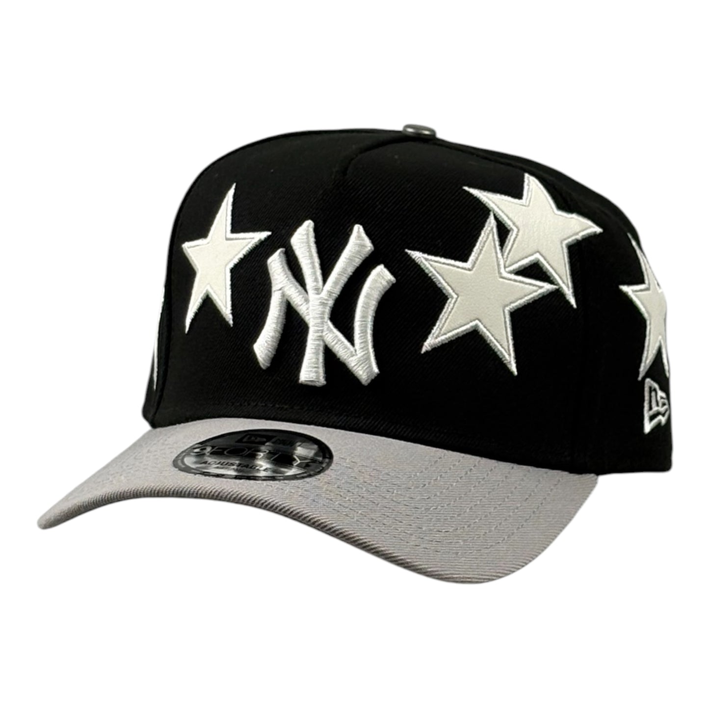New York Yankees Stars Negra/Blanco 9FORTY A-Frame Snapback