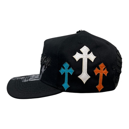 Gorra 5.7 Gervonta Leather Chrome