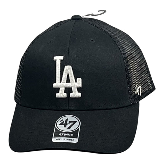 Gorra 47Brand Los Angeles Dodgers MVP Trucker Negra/Blanco