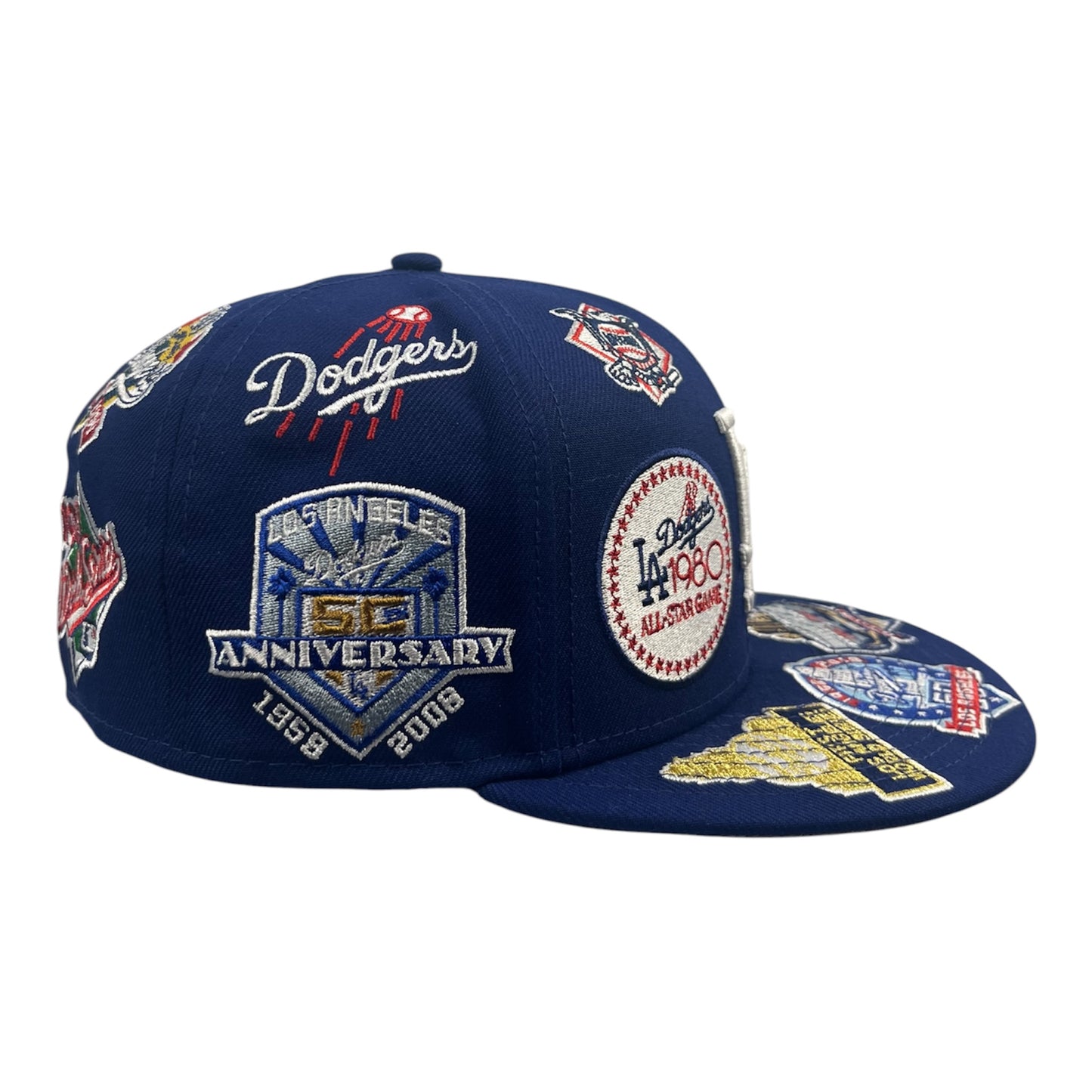 Los Angeles Dodgers All Over Team Azul