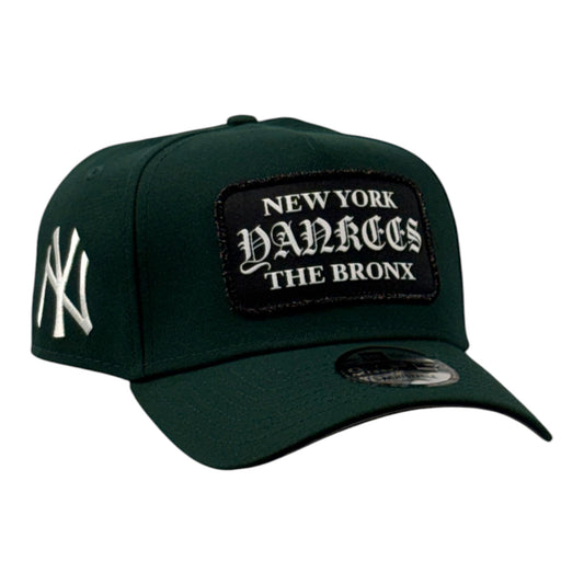 New York Yankees “The Bronx” Verde 9FORTY A-Frame Snapback