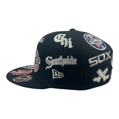 Chicago White Sox All Over Team Negra
