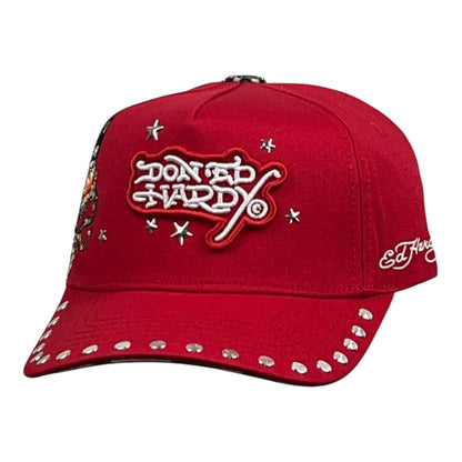 Ed Hardy Don Dragon and Stars Roja