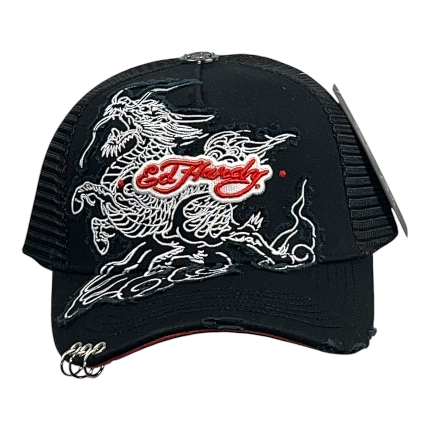 Ed Hardy Dragon and Piercings Negra