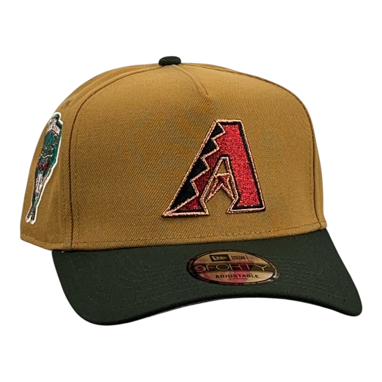 Arizona Diamondbacks 1998 Inaugural Season Cafe/Negro 9FORTY A Frame Snapback