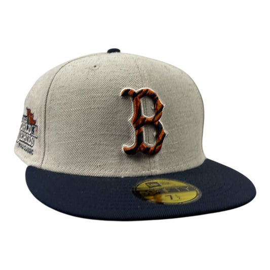 Boston Red Sox Hemp Natural World Series 2013 Beige/Azul