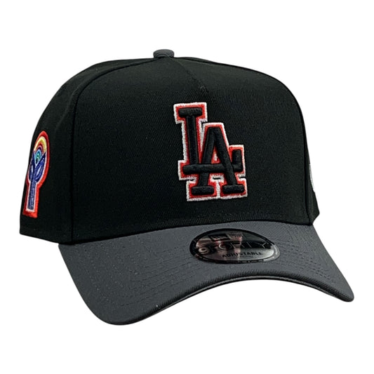 Los Angeles Dodgers Negro/Gris 9FORTY A Frame Snapback
