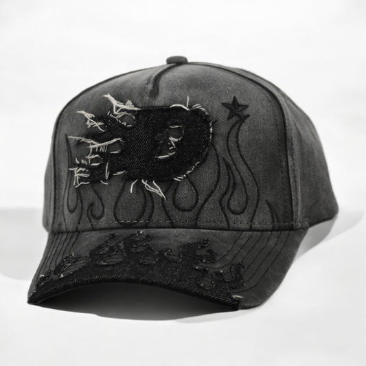 DK Flames Denim Gris