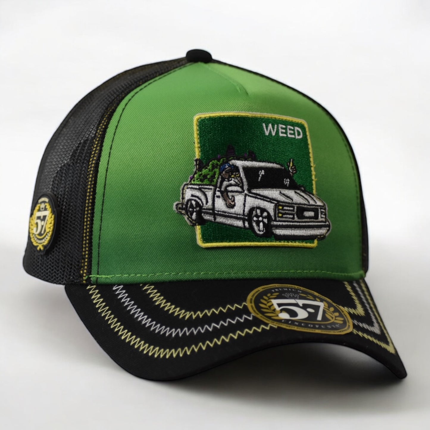 Gorra 5.7 Camioneta Weed Malla