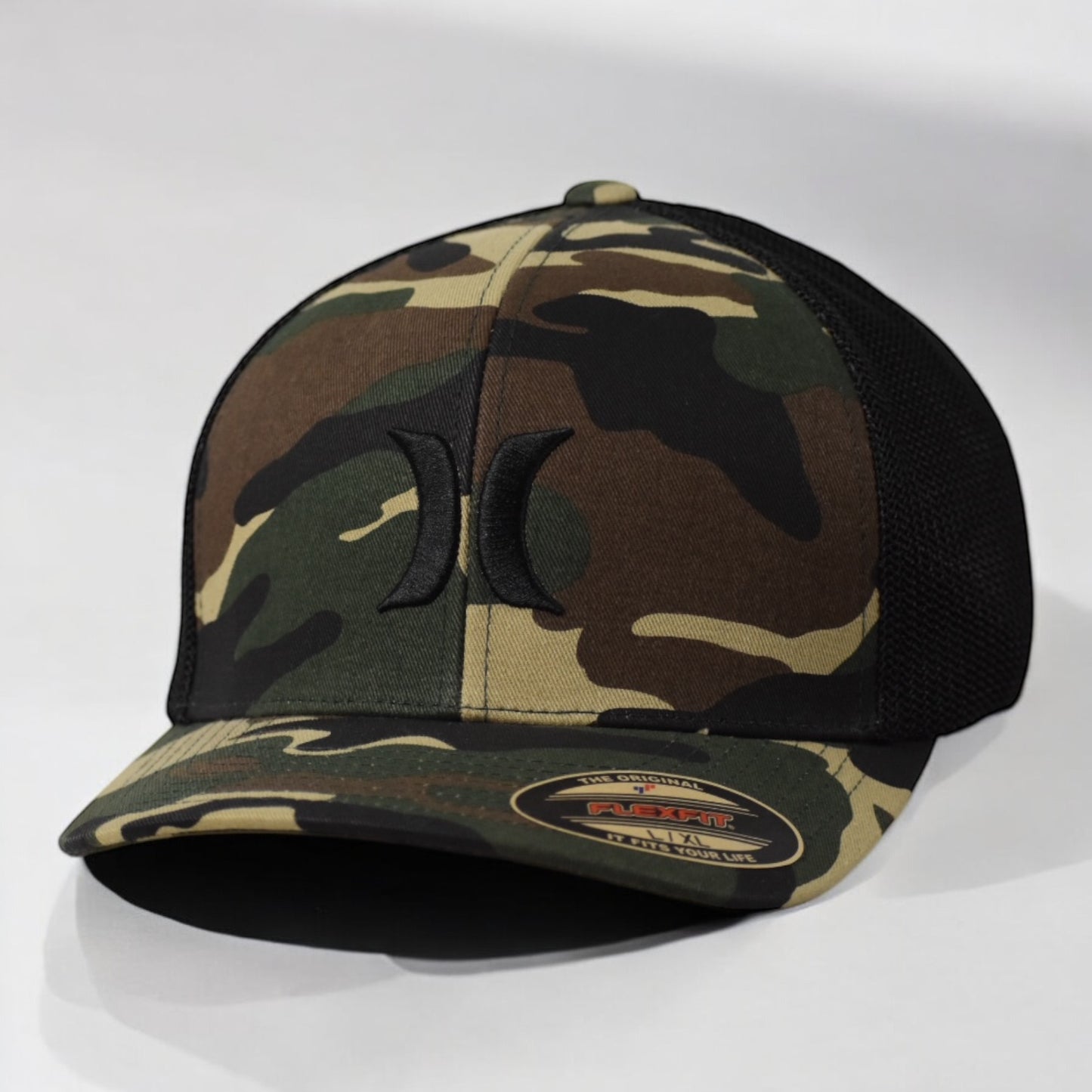 Hurley Camo Flexfit L/XL