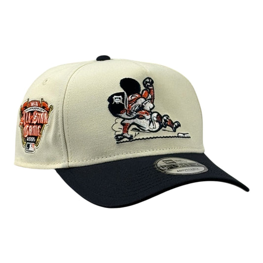 Detroit Tigers All Star Game 2005 Beige/Azul 9FORTY A-Frame Snapback