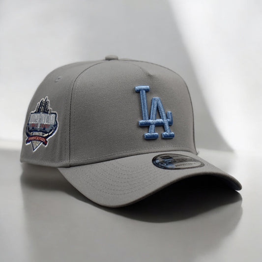 Los Angeles Dodgers Dodger Stadium 40th Anniversary Gris/Azul 9FORTY A-Frame Snapback