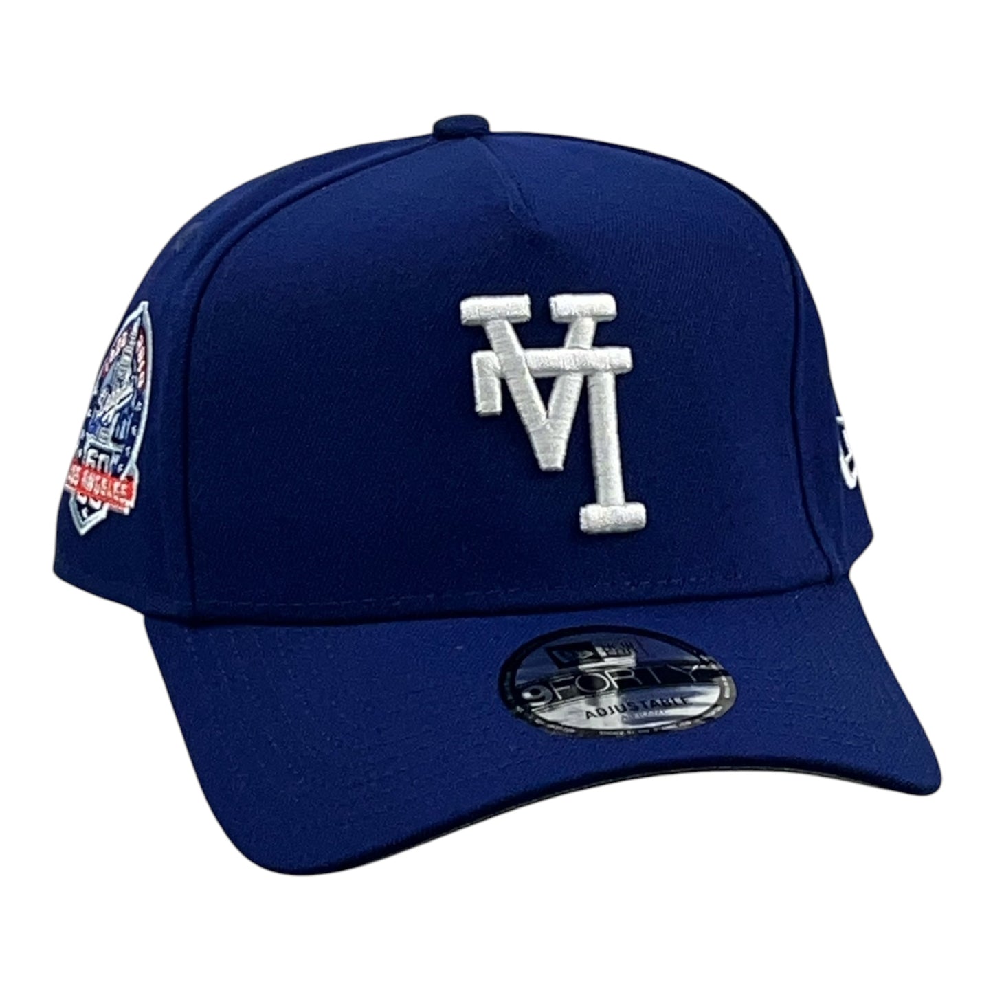 Los Angeles Dodgers Upside Down 60 Years Azul 9FORTY A Frame Snapback