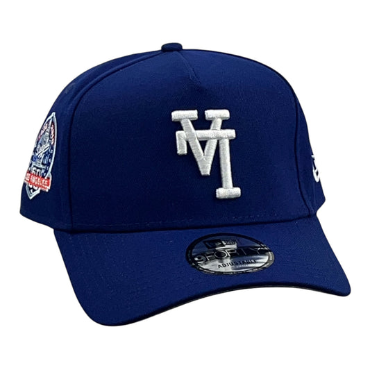 Los Angeles Dodgers Upside Down 60 Years Azul 9FORTY A Frame Snapback