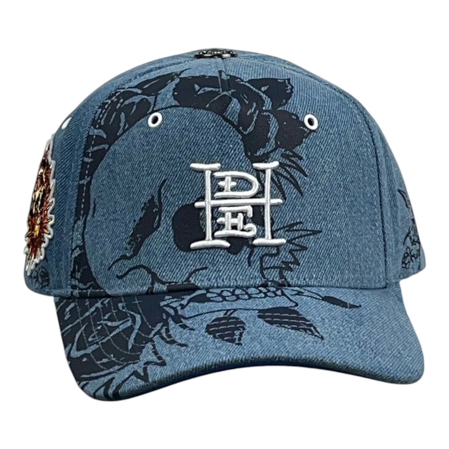 Ed Hardy Skull Fire and Pocket Azul