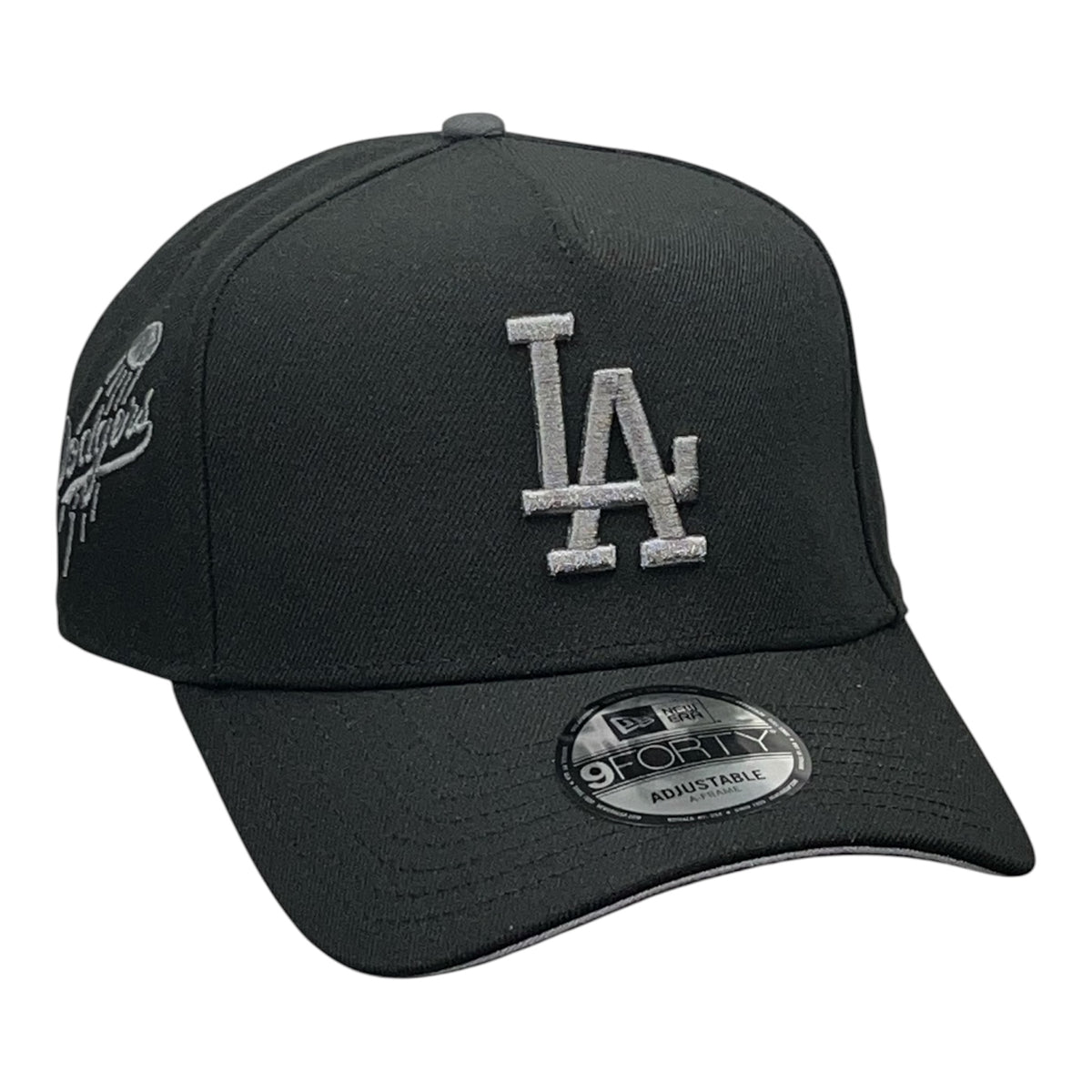 Los Angeles Dodgers Negra/Gris 9FORTY A Frame Snapback