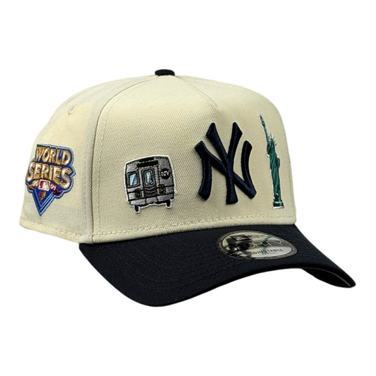 New York Yankees Chrome City Icons World Series 2009 9FORTY A-Frame Snapback