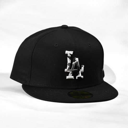 Los Angeles Dodgers Logo Camo Negra