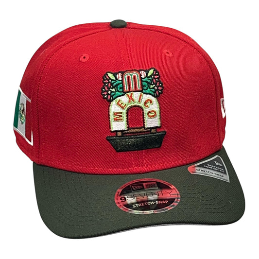 Mexico Trajinera Roja/Verde 9SEVENTY Snapback