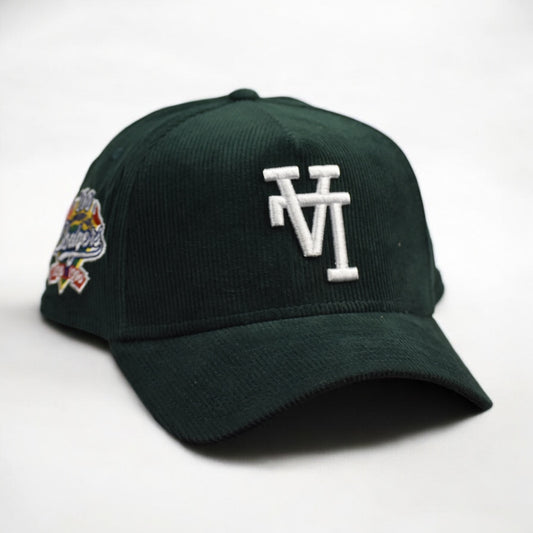 Los Angeles Dodgers 100th Anniversary Upside Down Logo Pana Verde 9FORTY A-Frame Snapback