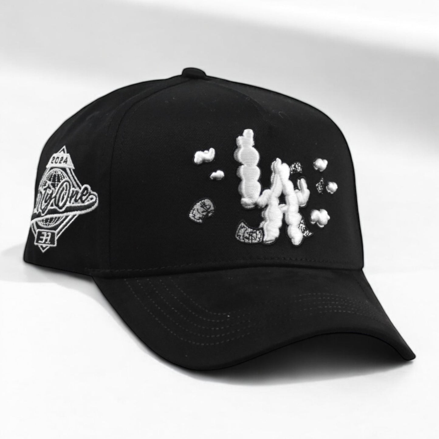 31 Hats LA Clouds Black