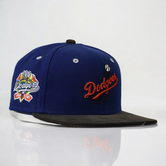 Los Angeles Dodgers 100th Anniversary Visera Pana