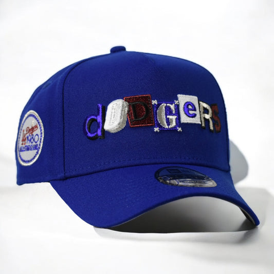 Los Angeles Dodgers Lettering All Star Game 1980 9Forty A Frame Snapback