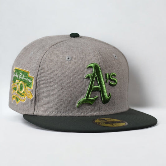 Oakland Athletics Jackie Robinson 50th Anniversary Patch