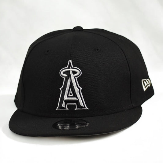 Los Angeles Angels Negra/Blanco Snapback